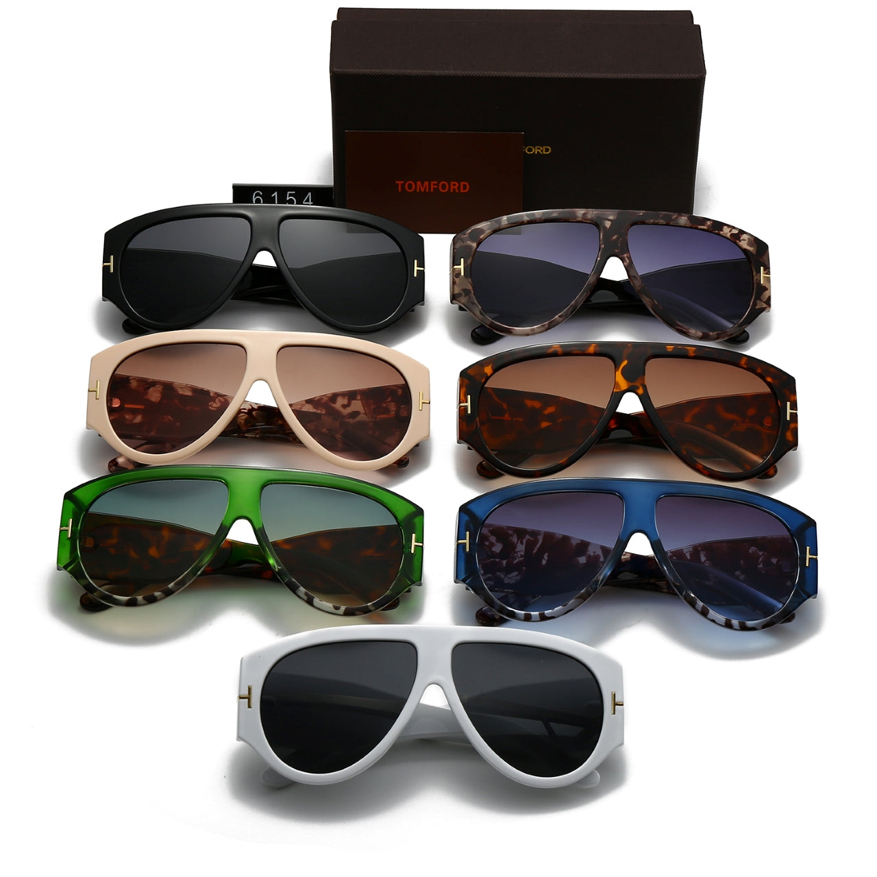 [Luxe]Fashion cat-eye sunglasses 6154