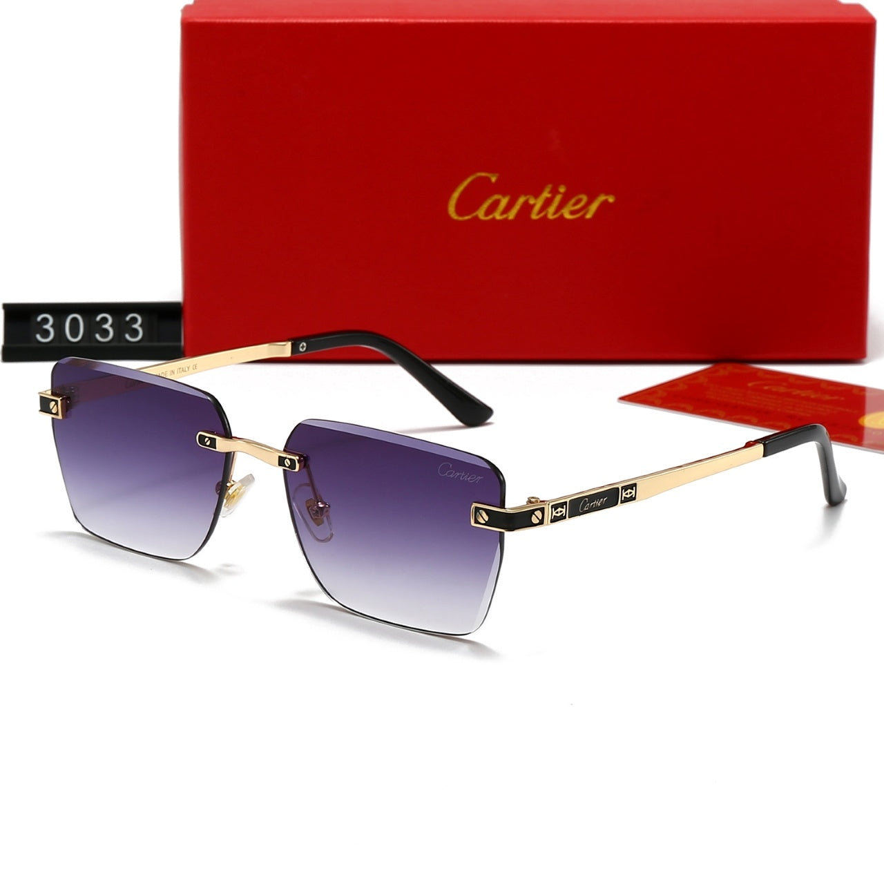[Luxe]Fashion hot 7 color sunglasses 3033