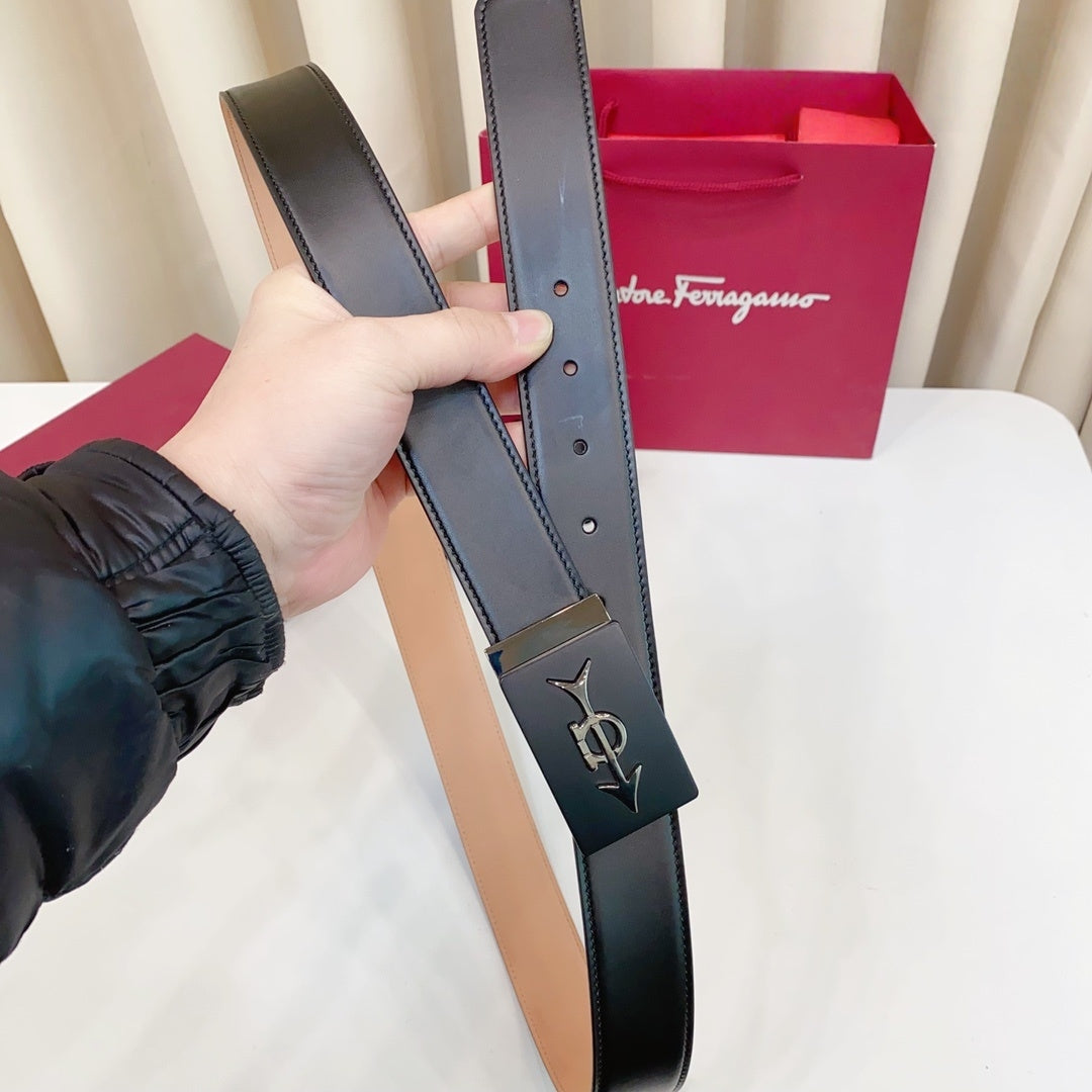[Luxe]Unisex Suits Casual Every Day Leather Belt