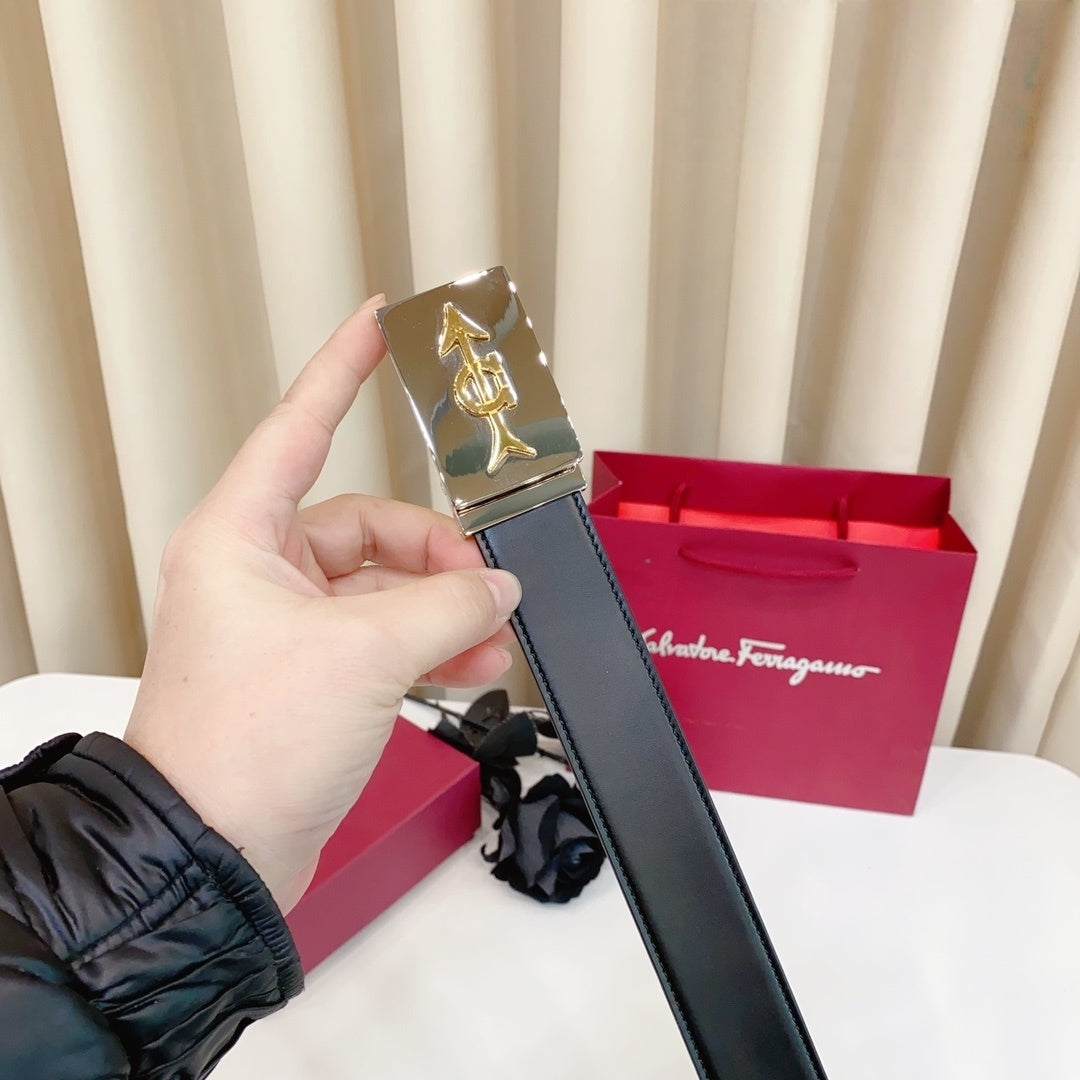 [Luxe]Unisex Suits Casual Every Day Leather Belt
